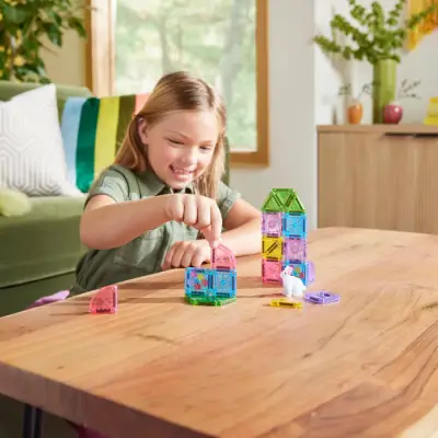 MagnaTiles Spring Garden Travel Set - Seyahat Seti 24 Parça 264024SG - 6