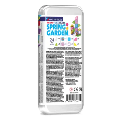 MagnaTiles Spring Garden Travel Set - Seyahat Seti 24 Parça 264024SG - 7