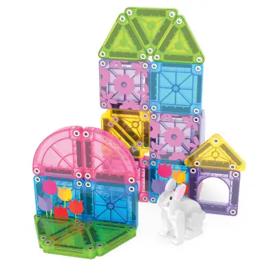MagnaTiles Spring Garden Travel Set - Seyahat Seti 24 Parça 264024SG - 3