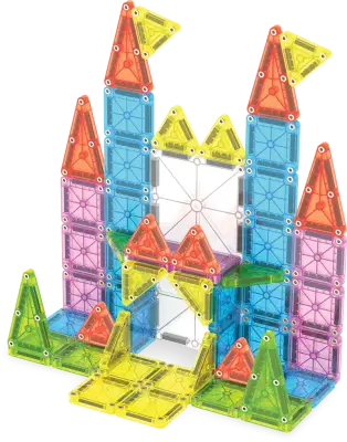 MagnaTiles Travel Set Deluxe 55 Parça 254055TS - 5