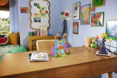 MagnaTiles Travel Set Deluxe 55 Parça 254055TS - 6