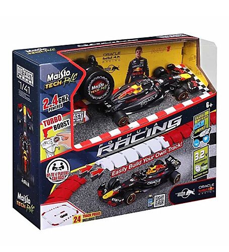 Maisto 1/41 Die-Cast Red Bull Racing Uzaktan Kumandalı Araba Ve Pist Seti May/82672 - 1