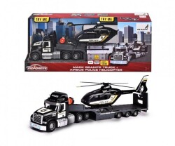 Majorette Mack Truck + Police Helicopter 213716002 - 1