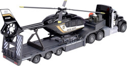 Majorette Mack Truck + Police Helicopter 213716002 - 2