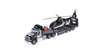 Majorette Mack Truck + Police Helicopter 213716002 - 3