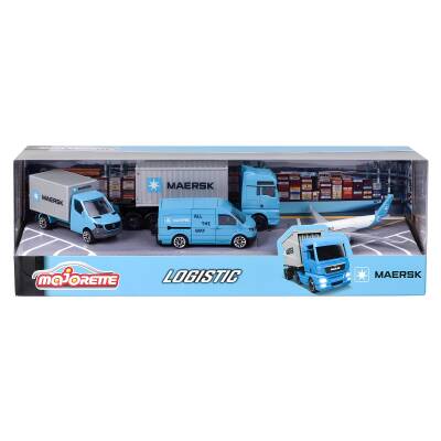 Majorette Maersk 4’lü Taşıma Seti - 2