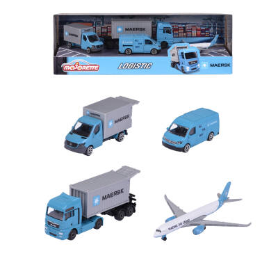 Majorette Maersk 4’lü Taşıma Seti - 1