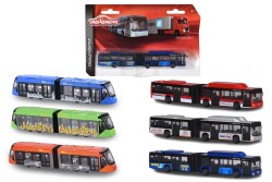 Majorette MAN City Bus+Siemens Avenio Tram 6-asst. 212053303 - 1