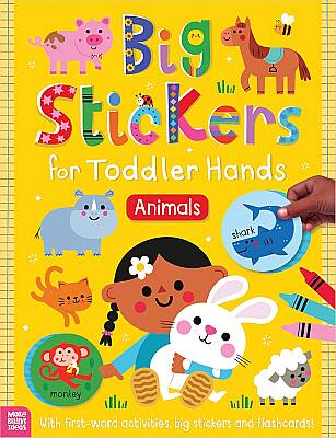 Make Believe Ideas Big Stickers for Toddler Hands Big Stickers for Toddler Hands: Animals - 1