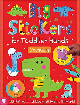 Make Believe Ideas Big Stickers for Toddler Hands Big Stickers for Toddler Hands: Dinosaurs - 1
