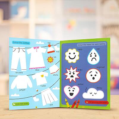 Make Believe Ideas Big Stickers for Toddler Hands Big Stickers for Toddler Hands: First Words - 3