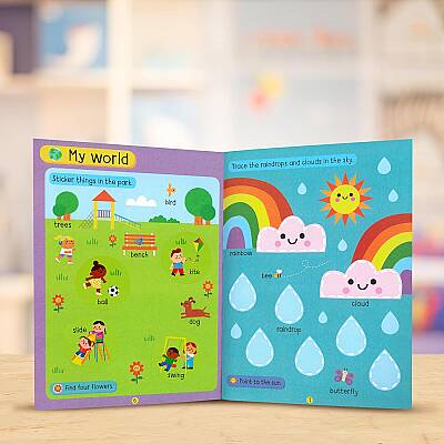 Make Believe Ideas Big Stickers for Toddler Hands Big Stickers for Toddler Hands: First Words - 4