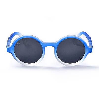 Mammacomica Yuvarlak Çerçeve Blue Sky Polarize Unisex Çocuk Güneş Gözlüğü UV Korumalı - 2-6 yaş - 1