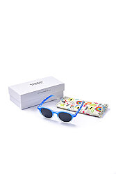 Mammacomica M Çerçeve Blue Sky Polarize Unisex Çocuk Güneş Gözlüğü UV-400 Korumalı - 2-6 yaş - 3