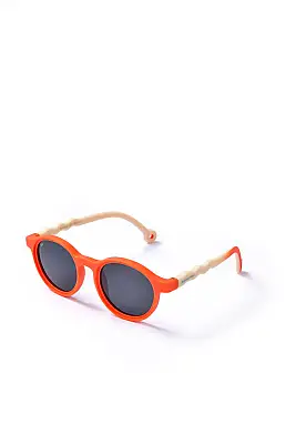 Mammacomica M Çerçeve Sweet Orange Polarize Unisex Çocuk Güneş Gözlüğü UV-400 Korumalı - 2-6 yaş - 2