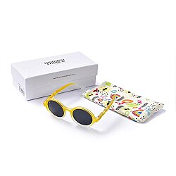 Mammacomica Yuvarlak Çerçeve Sunny Pop Polarize Unisex Çocuk Güneş Gözlüğü UV-400 Korumalı - 2-6 yaş - 3