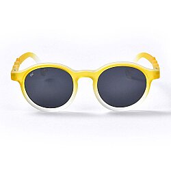 Mammacomica Yuvarlak Çerçeve Sunny Pop Polarize Unisex Çocuk Güneş Gözlüğü UV-400 Korumalı - 2-6 yaş - 1