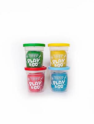 Mammacomicadough Play&Go 4*75Gr Oyun Hamuru Seti - 1