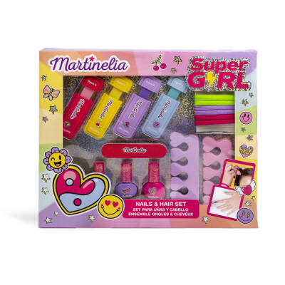 Martinelia Super Girl Nails & Hair Set 85415 - 1