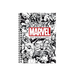 Marvel Ajanda Beyaz 2023 (Lisanslı)Limited Adition - 1