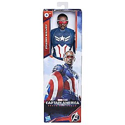 Marvel Titan Hero Serisi Captain America Brave New World Aksiyon Figürü 30 cm - 4