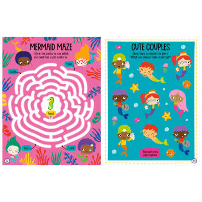 Make Believe Ideas - Balloon Stickers Mermaids Activity Book - 2