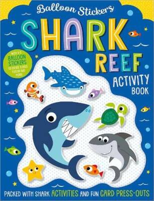 Make Believe Ideas - Balloon Stickers Shark Reef Activity Book - 1