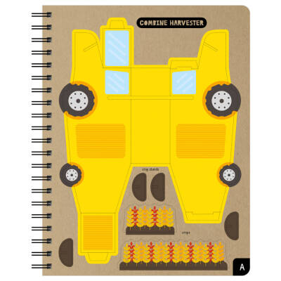 Make Believe Ideas - Cardboard Builder On The Farm - 2
