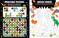 MBI - Glow in the Dark Dino Land Activity Book - 2