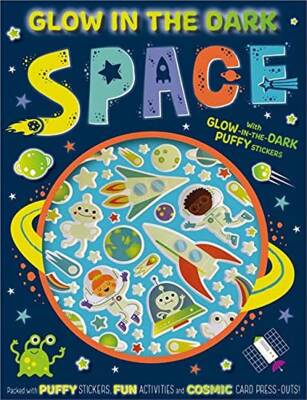 Make Believe Ideas Glow İn The Dark Space Activity Book - 1