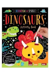 Make Believe Ideas - Scratch And Sparkle Dinosaurs Activity Book - 1