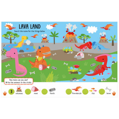 Make Believe Ideas Window Stickies Dinosaurs - 3