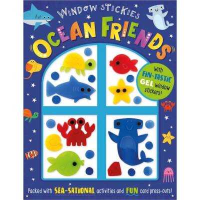 Make Believe Ideas - Window Stickies Ocean Friends - 1