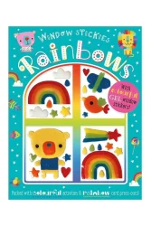 Make Believe Ideas Window Stickies Rainbows - 1