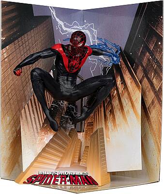McFarlane Toys Marvel -Koleksiyon Figürü 1/10 Spider-Man - 3