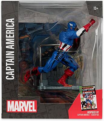 McFarlane Toys Marvel Collection PVC Statue 1/10 Captain America - 2