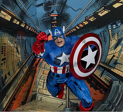 McFarlane Toys Marvel Collection PVC Statue 1/10 Captain America - 4
