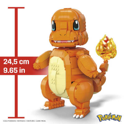 Mega Pokemon Jumbo Charmander Hhl13 - 5