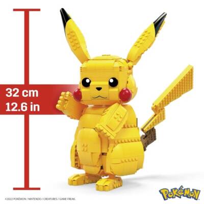Mega Pokemon Jumbo Pikachu Figürü Fvk81 - 5