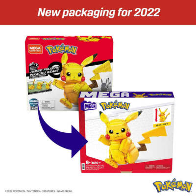 Mega Pokemon Jumbo Pikachu Figürü Fvk81 - 7