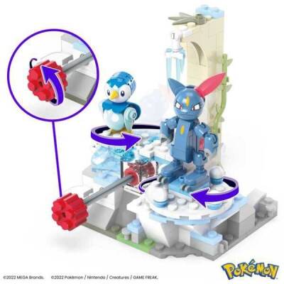 Mega Pokemon Piplup Ve Sneasel Kış Macerası Seti Hkt20 - 2