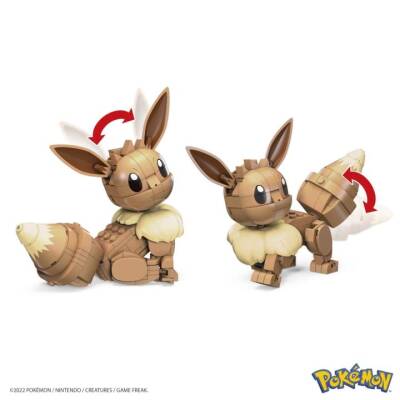 Mega Pokemon Yap Ve Oyna Figürler, Eevee Hdl84 - 4