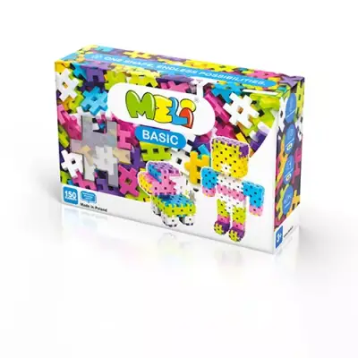 Meli Basic Pink 150 Parça Blok Seti 50020 - 1