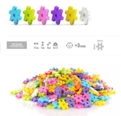 Meli Basic Pink 50 Parça Blok Seti 50019 - 10