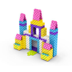 Meli Basic Pink Travel Box 500 Parça Blok Seti 50022 - 3