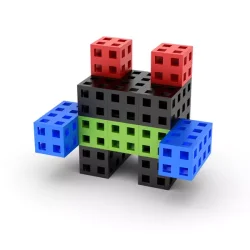 Meli Cube 100 Parça Blok Seti 50801 - 6