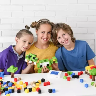 Meli Cube 100 Parça Blok Seti 50801 - 4