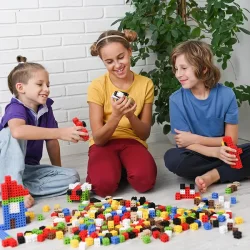 Meli Cube 200 Parça Blok Seti 50802 - 6