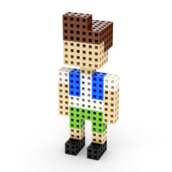 Meli Cube 200 Parça Blok Seti 50802 - 2