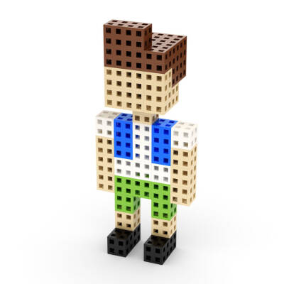 Meli Cube 200 Parça Blok Seti 50802 - 2